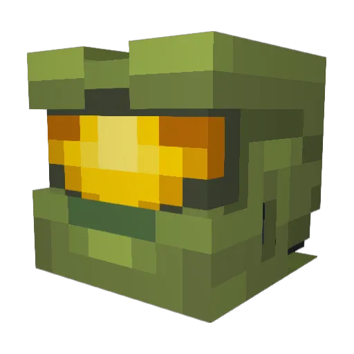 LashingRook716 Minecraft avatar head, 3D render