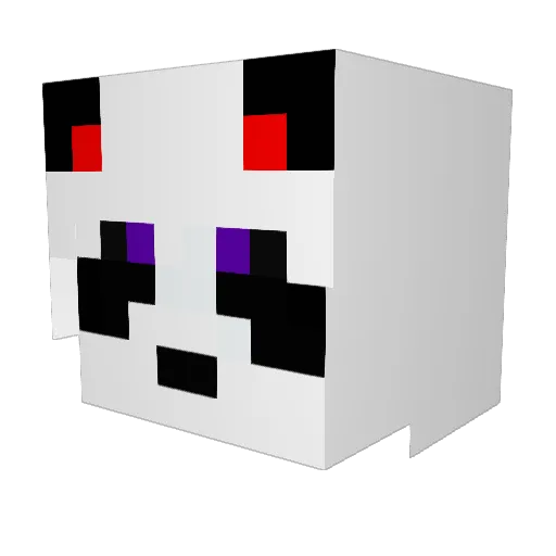 LasoggaGOAT Minecraft avatar head, 3D render