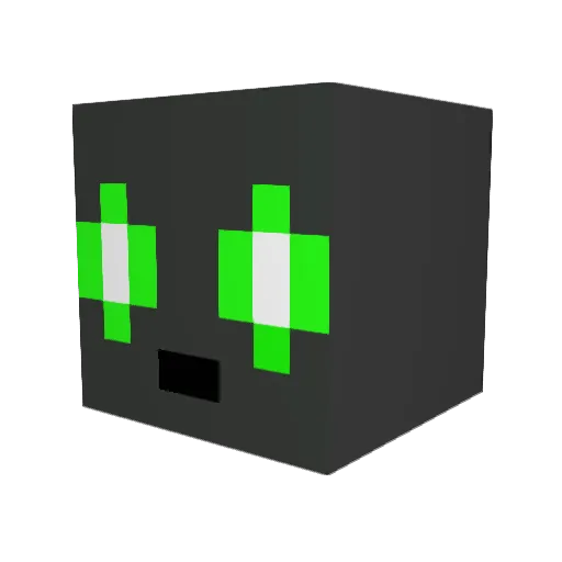 Lasse1977 Minecraft avatar head, 3D render