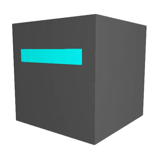 LastChaser Minecraft avatar head, 3D render