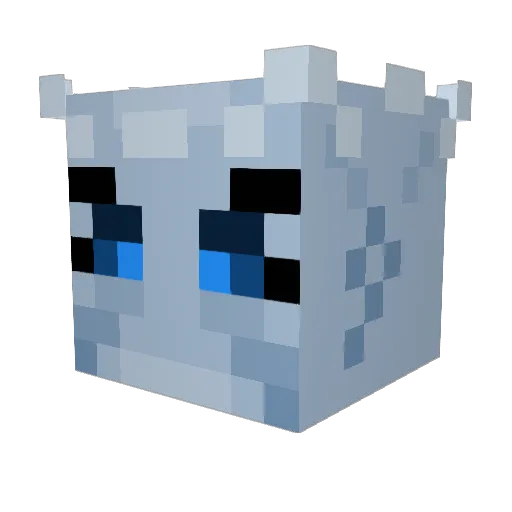 LastEnigma Minecraft avatar head, 3D render