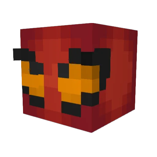LastGore97 Minecraft avatar head, 3D render