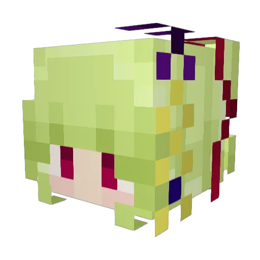 LastY_NoSAir Minecraft avatar head, 3D render