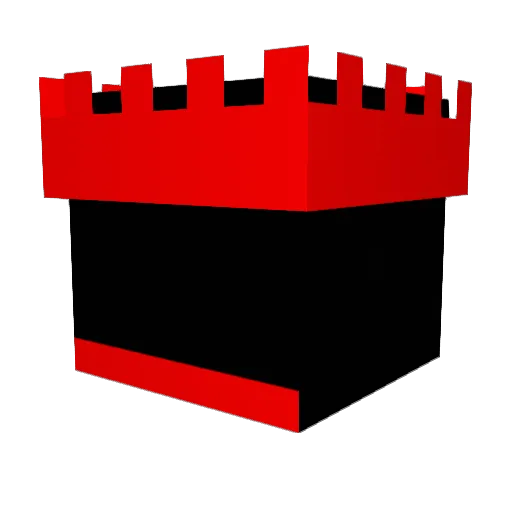 Lastav Minecraft avatar head, 3D render