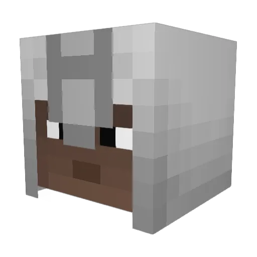 Lastknight87 Minecraft avatar head, 3D render