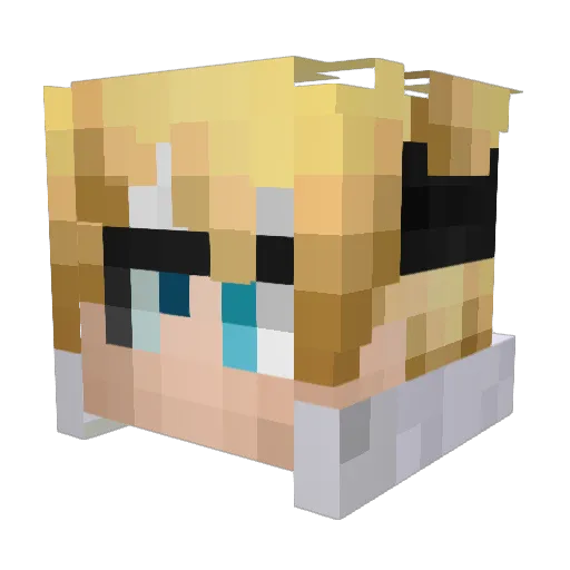 Lastpedro191107 Minecraft avatar head, 3D render