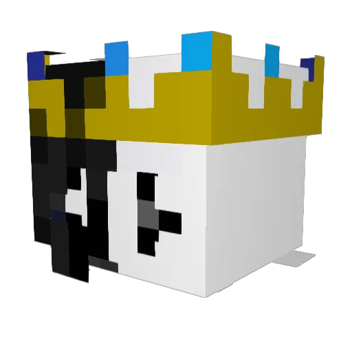 LatchedRex62822 Minecraft avatar head, 3D render