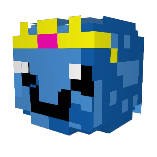 Late49 Minecraft avatar head, 3D render