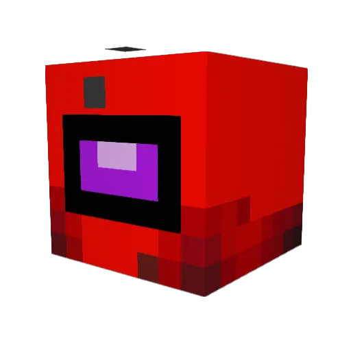 LateGrain290531 Minecraft avatar head, 3D render