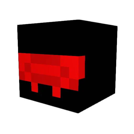 LateMax Minecraft avatar head, 3D render