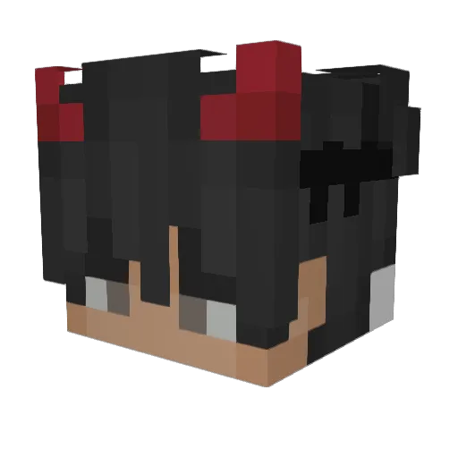 Latella2010 Minecraft avatar head, 3D render
