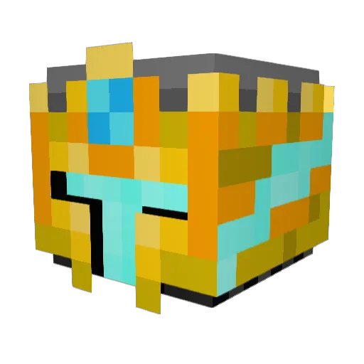 LatinKing1 Minecraft avatar head, 3D render