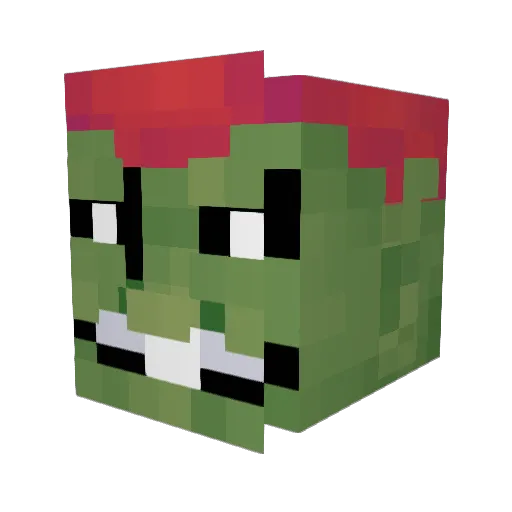 Latinlord213 Minecraft avatar head, 3D render