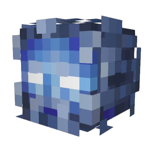 LauLau92 Minecraft avatar head, 3D render