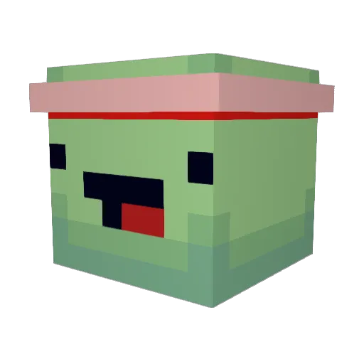 LauTauro Minecraft avatar head, 3D render