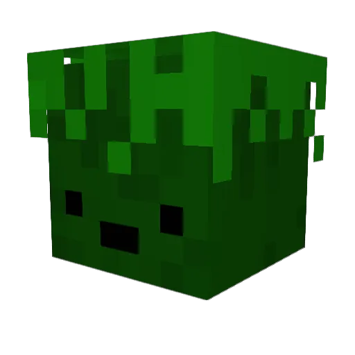 Lauch_Melder Minecraft avatar head, 3D render