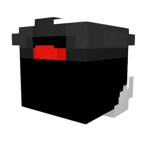 Laucha_19 Minecraft avatar head, 3D render