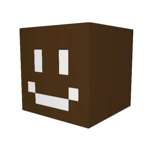 LauchigerLauch Minecraft avatar head, 3D render