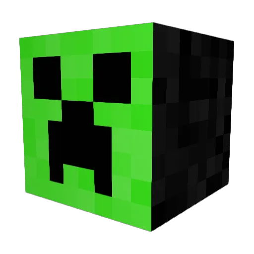 Lauchuelimichi Minecraft avatar head, 3D render