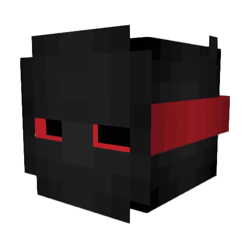 LaufenderOneHit Minecraft avatar head, 3D render