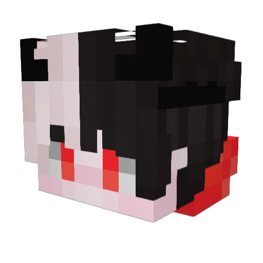 Laufeyson1 Minecraft avatar head, 3D render