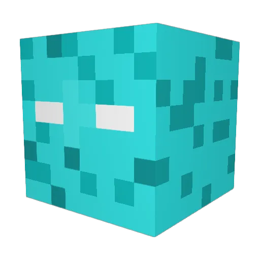 LaughingGravy4 Minecraft avatar head, 3D render