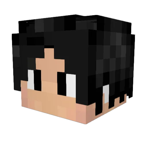 Laughing_Buddha_ Minecraft avatar head, 3D render