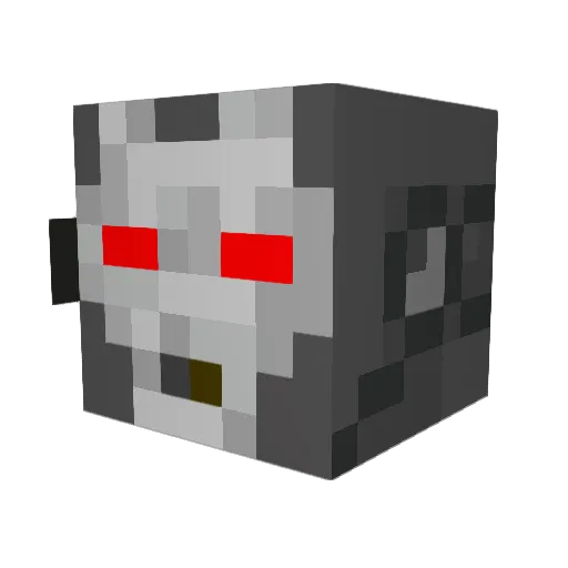 Lauluc96 Minecraft avatar head, 3D render