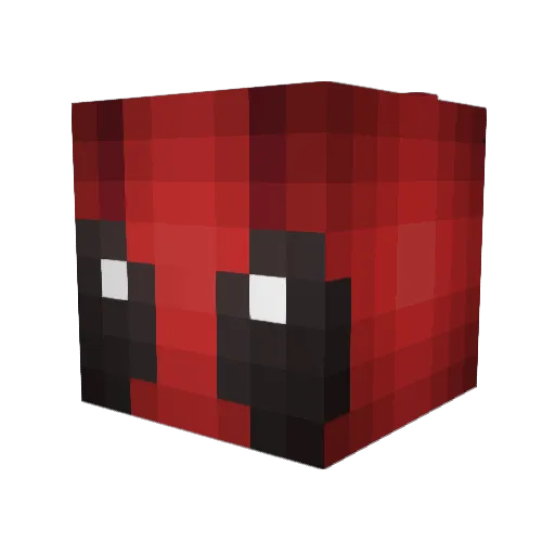 LauraMcTavish Minecraft avatar head, 3D render