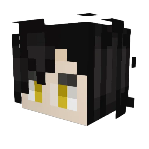 Laurence218 Minecraft avatar head, 3D render
