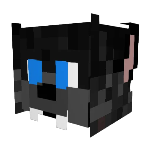 Laurenti Minecraft avatar head, 3D render