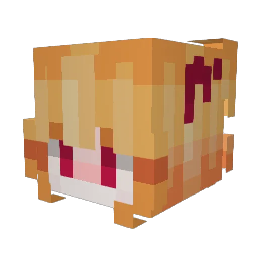 Laurentius_gm Minecraft avatar head, 3D render