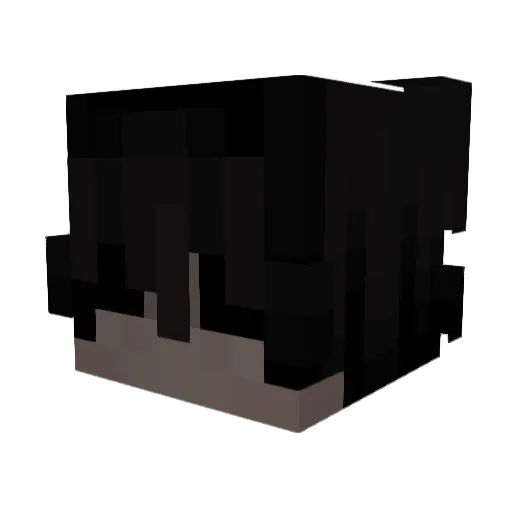 Laurern Minecraft avatar head, 3D render