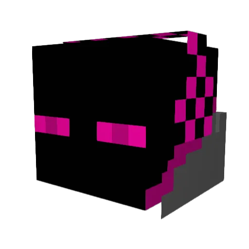 Lauri55 Minecraft avatar head, 3D render