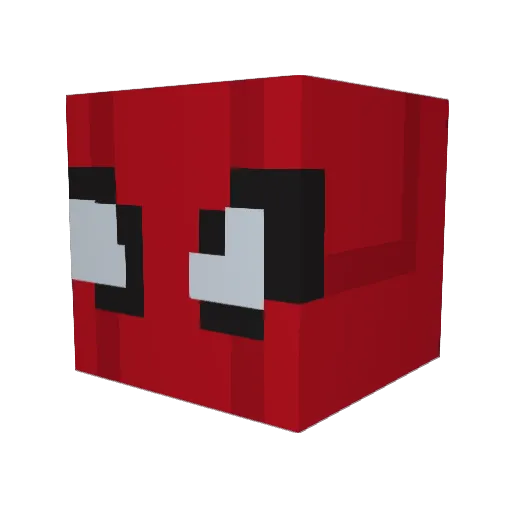 Laurigamerx Minecraft avatar head, 3D render