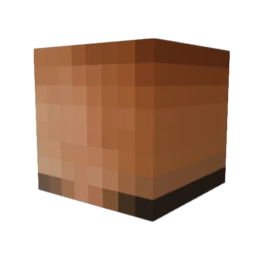 Laurillo Minecraft avatar head, 3D render