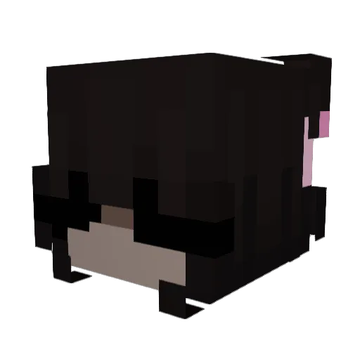 Laurinka07 Minecraft avatar head, 3D render