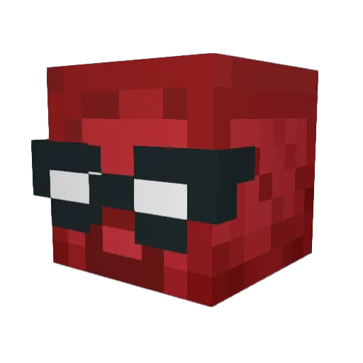 Lauris4068 Minecraft avatar head, 3D render