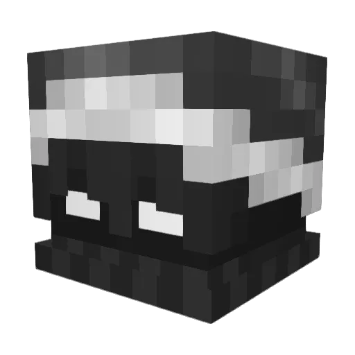 LausiGHG Minecraft avatar head, 3D render