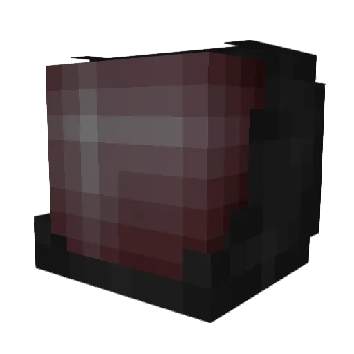LautyxR Minecraft avatar head, 3D render