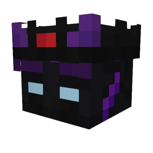 Laux7209 Minecraft avatar head, 3D render