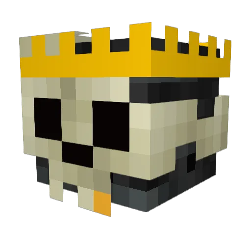 Lava0609 Minecraft avatar head, 3D render