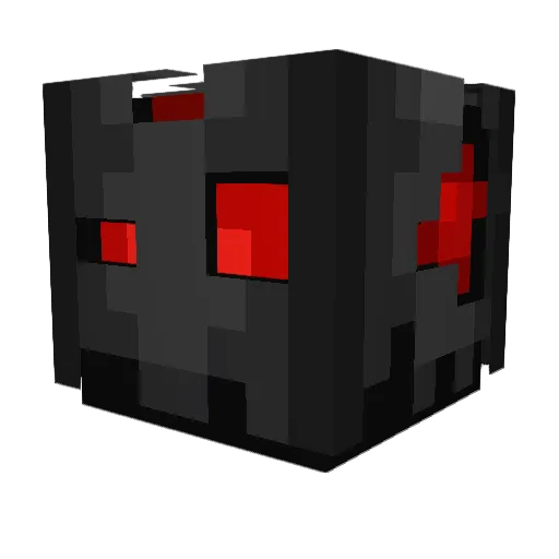 LavaBender02 Minecraft avatar head, 3D render