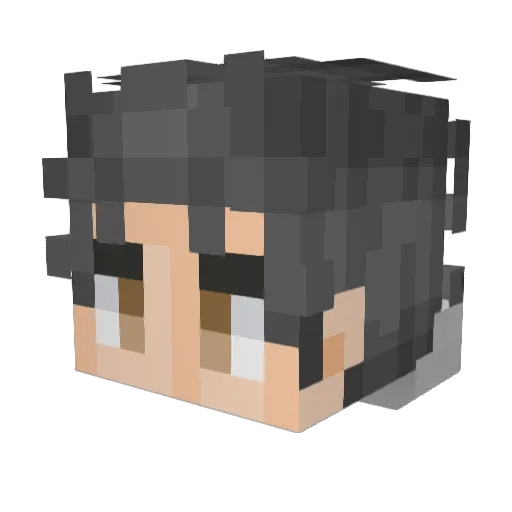 Lava_Bear Minecraft avatar head, 3D render