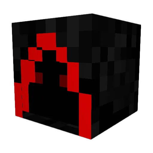 Lavaduderocks Minecraft avatar head, 3D render