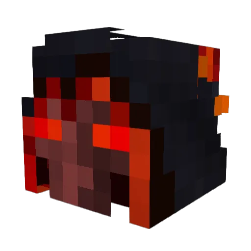 Laval_Kun Minecraft avatar head, 3D render