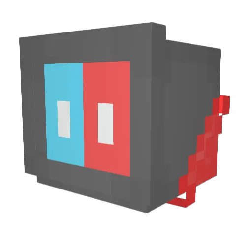 Lavalaserdream Minecraft avatar head, 3D render