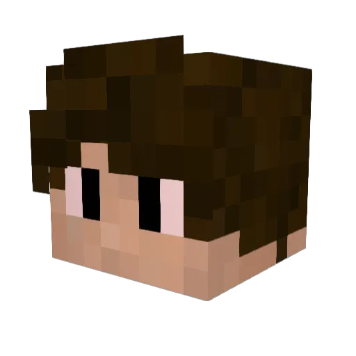 Lavan_BoD Minecraft avatar head, 3D render