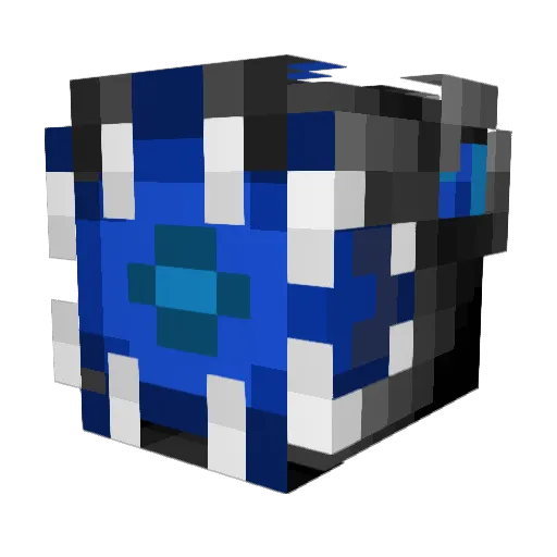 Lavawaffles100 Minecraft avatar head, 3D render