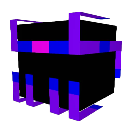 LavenSEB Minecraft avatar head, 3D render